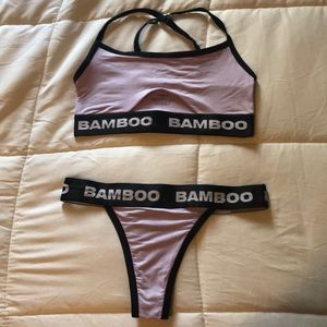 bamboo underwear set